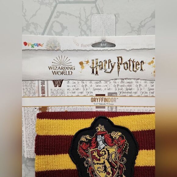 Nwt Disguise Harry Potter Gryffindor Scarf Halloween - Picture 4 of 5